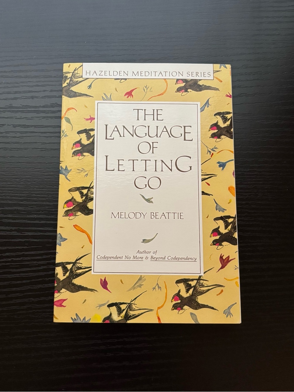 The Language of Letting Go Written by Melody Beattie Paperback Book